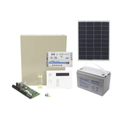 HONEYWELL HOME RESIDEO Sistema de Alarma VISTA48LA Alimentado por Celda Solar, incluye Teclado con Receptor Inalambrico MOD: VISTA48SOLAR/6160RF
