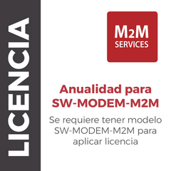 M2M SERVICES Servicio por un Año Extra para SW-MODEM-M2M VOUCHER-SW-MODEM