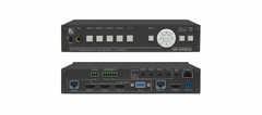 KRAMER VP-440H2 Escalador/Selector de Presentación compacto de 5 entradas 4K60 4:4:4 con salidas simultaneas HDBaseT y HDMI.