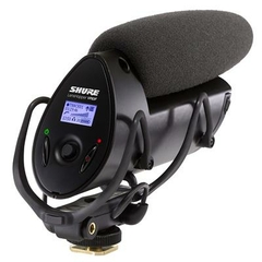 Shure VP83F - Micrófono para cámara con modelo Shure - Condensador Direccional de Corta Distancia - Filtro de Corte Bajo Incorporado - Grabación de Audio Profesional