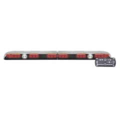 ECCO Barra de luces de 48" roja Ultra Brillante, Vantage PRO, con 64 poderosos LEDs última generación. MOD: VTG48-R