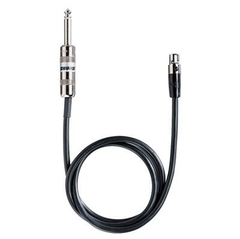 Shure WA302 Cable para Instrumento 6.3mm a Conector Mini TQG de 4 Pines - Modelo WA302 - Transmisión de Audio Profesional