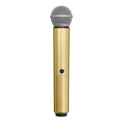 Shure WA713-GLD Microphone Decorative Sleeve - Gold Color for BLX with SM58 or Beta58 - Professional and Stylish.
