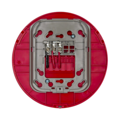 FIRE-LITE Base inalámbrica Direccionable Fire-Lite | Montaje en Techo | Color Rojo MOD: WAV-CRL