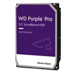 Western Digital (WD) Disco Duro Purple Pro de 10 TB / 7200 RPM / Optimizado para Soluciones de Videovigilancia con Analiticos (Meta Data) / Uso 24-7 / 5 Años de Garantia MOD: WD101PURP