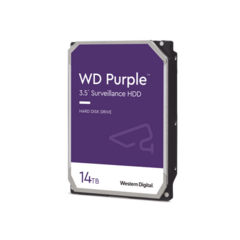 Western Digital (WD) Disco duro WD de 14TB / 7200RPM / Optimizado para Videovigilancia MOD: WD140PURZ