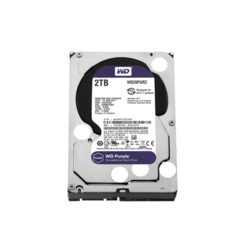 Western Digital (WD) Disco Duro PURPLE de 2TB / 3 AÑOS DE GARANTÍA / Para Videovigilancia MOD: WD20PURZ