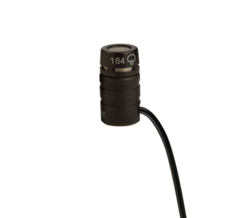 Shure WL184 Micrófono Lavalier Condensador Supercardioide - Conector TQG - Ideal para Grabaciones de Voz y Presentaciones