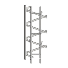 ROHN Guía de Cable tipo escalerilla de 20 pies de altura (6 metros) para Torre SSV. MOD: WL20F94KD