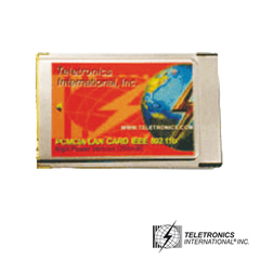 TELETRONICS Tarjeta Inalámbrica de 200 mW, 2.4-2.483 GHz, 54 Mbps. MOD: WL2400PCMCIA200