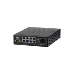 NETONIX Switch WISP PoE Administrable de 8 puertos Gigabit, entrada de 110-120 Vca WS8150AC