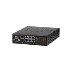 NETONIX Switch WISP PoE pasivo Administrable de 8 puertos (6 PoE Gigabit + 2 SFP) entrada de 9-72 Vcc MOD: WS8150DC