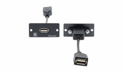 KRAMER WU-AA Wall Plate Inserción — USB (A / A)