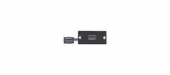 KRAMER WU3-AA Wall Plate de Inserción USB 3.0 (A/A) — Negro