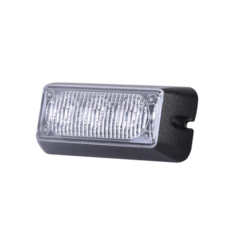 EPCOM INDUSTRIAL SIGNALING Luz auxiliar brillante con 3 LEDs, color ámbar, mica transparente MOD: X109-A