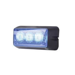 EPCOM INDUSTRIAL SIGNALING Luz auxiliar brillante con 3 LEDs, color azul, mica transparente MOD: X109-B