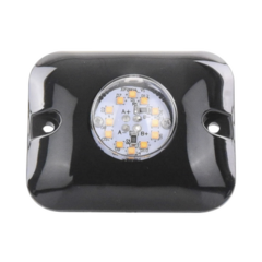 EPCOM INDUSTRIAL SIGNALING Luz Oculta Ultra Brillante con 12 LED, Color Ambar MOD: X121A - comprar en línea