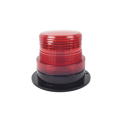 EPCOM INDUSTRIAL SIGNALING Burbuja Brillante de Larga Vida Útil, con 8 LEDs Color Rojo, Domo Rojo MOD: X126-R