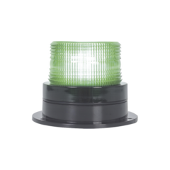 EPCOM INDUSTRIAL SIGNALING Burbuja Brillante de Larga Vida Útil, con 8 LEDs Color Verde, Domo Verde, 110 Vca X127G