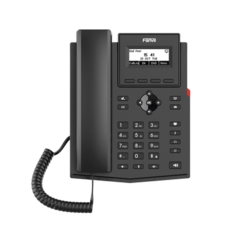 FANVIL Teléfono IP empresarial para 2 lineas SIP con pantalla LCD, Códec Opus, conferencia de 3 vías, PoE. MOD: X301P