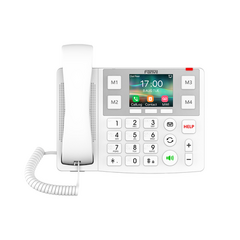 FANVIL Teléfono IP Wi-Fi Botones Braille Grandes diseñado para hospitales, Asilos, Bluetooth Integrado X305