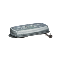ECCO Mini Barra de Luces Ultra Brillante, LED color Ámbar, Ideal para Seguridad Privada X5580-CA-MG