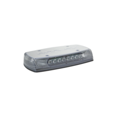 ECCO Mini Barra de Luces Ultra Brillante, color domo claro, LED verde, Ideal para Seguridad Privada MOD: X-5590CG
