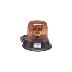 ECCO Baliza rotativa color ambar, SAE Clase I, montaje de succión magnética MOD: X-5813AMG