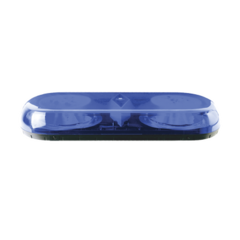EPCOM INDUSTRIAL SIGNALING Mini barra de luces serie X606 con 18 LED, color azul y montaje permanente MOD: X606-B