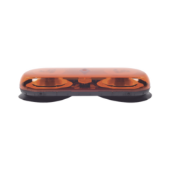 EPCOM INDUSTRIAL SIGNALING Mini Barra con 18 LED, Color Ámbar con Montaje Magnético de Succión MOD: X606-SA