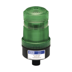 ECCO Mini baliza de LED color verde montaje permanente SAE Clase III MOD: X6267-G