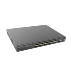 PLANET Switch Core Capa 3 de 24 Puertos SFP 1Gbps con 12 Puertos RJ-45 1Gbps Compartidos + 2 Slots de expansión MOD: XGS3-24242