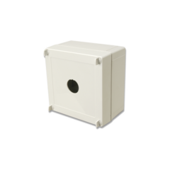 SIEMON Caja industrial de conexión (Ruggedized), de 1 puerto de cobre o fibra, con protección IP66/IP67 (NEMA 4X) MOD: X-IBOX-01