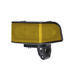 EPCOM INDUSTRIAL SIGNALING Luz Frontal Ultra Brillante para motocicleta, color ambar MOD: XLT1705A