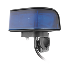 EPCOM INDUSTRIAL SIGNALING Luz Frontal Ultra Brillante para motocicleta, color azul MOD: XLT1705B