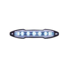 EPCOM INDUSTRIAL SIGNALING Luz auxiliar con 9 LED color azul angulo de 180 grados MOD: XLTA15B