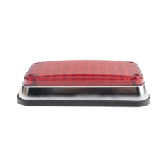 EPCOM INDUSTRIAL SIGNALING Luz de Advertencia de 6X4", Color Rojo, Ideal para Ambulancias XLTE595RV2