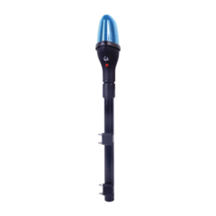 EPCOM INDUSTRIAL SIGNALING Luz telescópica para motocicleta, color azul MOD: X-LTG-785-B