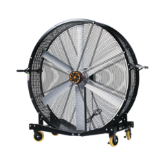 BIG FANS ventilador Industrial Móvil Ultra Silencioso de 1.5 m, Para Almacenes, Hangares, Líneas de Producción, Gimnasios MOD: XM15
