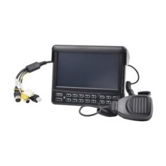 EPCOM Panel de Control Dáctilar Multifuncional con Monitor de 7" / Soporta Audio de Dos Vías / Compatible con DVR´s Móviles XMR Epcom MOD: XMRCP4