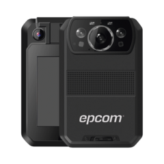 EPCOM Body Camera para Seguridad, Video 4K, GPS Interconstruido, Conexion 4G-LTE, WiFi, Bluetooth, Sistema basado en Android MOD: XMR-R3
