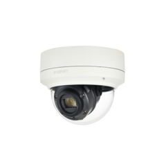 Hanwha Techwin Wisenet Cámara IP Tipo Domo Exterior de 2MP con Función de identificaron de placas LPR / Lente Motorizado de 5.2 - 62.4mm / WDR 150dB / Diseñado para aplicaciones de baja velocidad 0 a 90 Km/h MOD: XNV-6120R/LPR