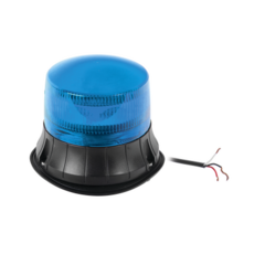 EPCOM INDUSTRIAL SIGNALING Burbuja LED giratoria color azul, 9 LEDs, montaje permanente MOD: XP-1535-B