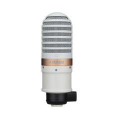 YAMAHA Micrófono de Condensador | Patrón polar Cardioide | Calidad de Estudio | Ideal para streaming de audio | Conexión XLR | Color Blanco YCM01W