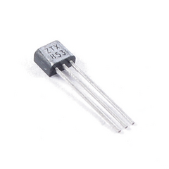 SYSCOM Transistor Planar de Silicio NPN, 100 Vce, Alta Corriente a 4 Amp, 130 MHz, Potencia Media de 1.2 Watt, TO-92. MOD: ZTX853-ND