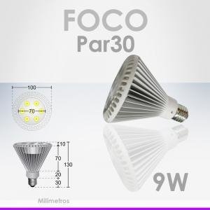 Foco Par30 9 Watts