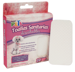 FANCY PETS TOALLAS SANITARIAS 20 PZAS - comprar en línea