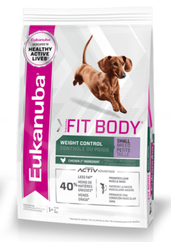 EUKANUBA FIT BODY (CONTROL DE PESO) RAZAS PEQUEÑAS