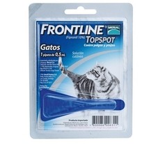 FRONTLINE TopSpot GATOS - Pipeta Anti Pulgas y Garrapatas para Gatos.