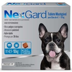 Nexgard Perros medianos 4.1- 10 Kg.